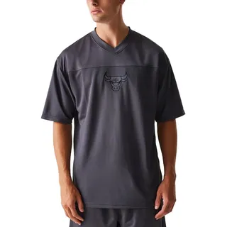New Era New Era, Herren, Sportshirt, NBA Basketball Shirt Jersey - Chicago Bulls - S (S), Grau, S