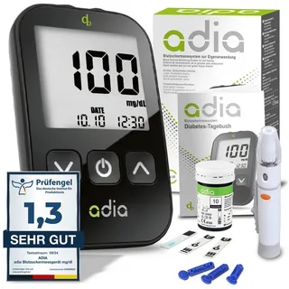diabetikerbedarf Adia Set mg/dl