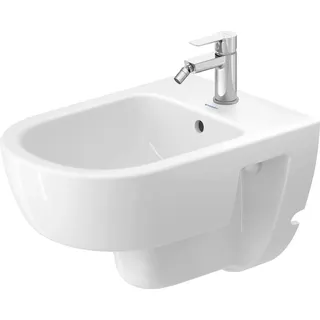 Duravit D-Code 37x54cm, mit Hahnloch, Überlauf, weiß