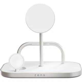 Zen Zens Set - mit 4-in-1 Ladestation Wireless Charger + Weiß