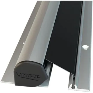 ATHMER Fingersch.Rollo NR-30 L.1925mm BG verkehrsweiß Rollo schwarz