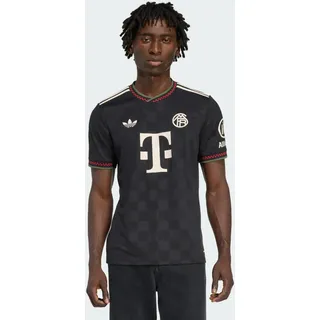 adidas FC Bayern München 25/26 Ausweichtrikot 2025/26 - Black / Halo Ivory - 2XL