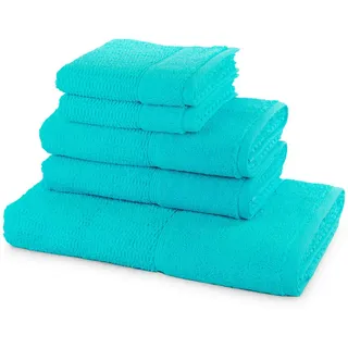 Frottana Handtuchset 5-tlg. blau