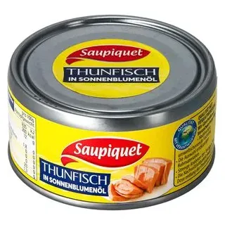 saupiquet Thunfisch in Sonnenblumenöl, 185G