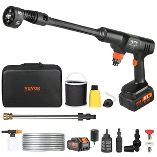 Vevor Akku Hochdruckreiniger 21 V 50 bar