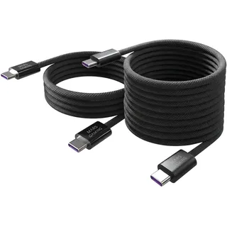 Mars Gaming Kabel Mars Gaming MCA-100X2 USB-C Magnetisch 100W 2m 1m Pack