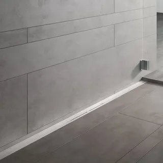 TECE TECEdrainprofile Duschprofil, zur Duschentwässerung, Länge 1000mm, Edelstahl gebürstet