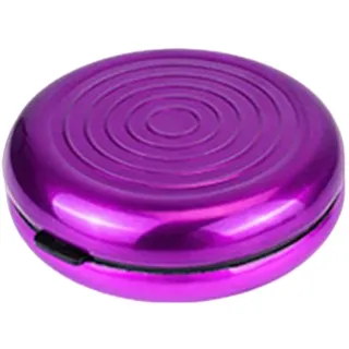 Aluminium-Münzbox – Münzsammler-Organizer, Präsentationsbehälter, Münzaufbewahrungsbehälter | 7,6 x 2,5 cm Taschengeld-Sortierer und Münzhalter für Sammler