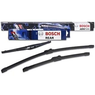 Bosch Scheibenwischer A295S vorne + H301 hinten [Hersteller-Nr. 40842618] für Opel, Peugeot, Renault