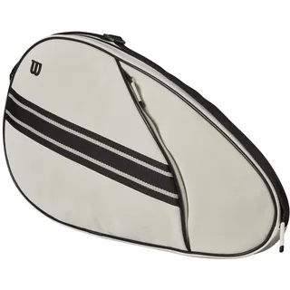 Wilson Padel-Schlägerhülle, Premium, Cremefarben, Creme