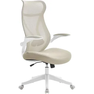 Songmics Bürostuhl Beige