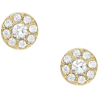 Fossil Ohrstecker JF04375710 goldfarben Edelstahl 7mm