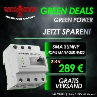 SMA Sunny Home Manager 2.0 Smartmeter