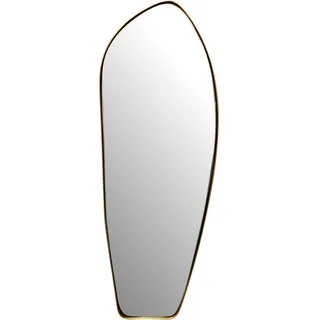 KADIMA DESIGN Wandspiegel Asymmetrisch 33 x 90 cm Gold