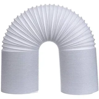 Abluftschlauch, PVC Abluftschlauch für Klimagerät Ø130/150mm,für Klimagerät Mobile Klimaanlage Wäschetrockner Abzugshaube Trockner (Ø150mm, 2 Meter Länge)