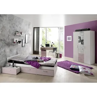 storado.de Jugendzimmer Berlin weiß matt Flieder 5-TLG. EAN 4260498522767