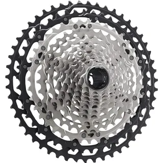 Shimano Kassette 12-fach 10-45 Silber/Schwarz
