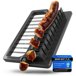 Curry Master Currywurstschneider | Wurstschneider Bratwurstschneider für Zuhause