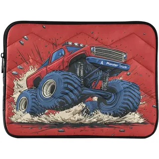 Monster Truck Red 13 Zoll Laptop Sleeve Case für Labtop 12 Zoll Laptop Sleeve