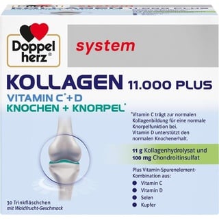 Doppelherz System Kollagen 11.000 Plus Ampullen 30 x 25 ml