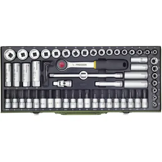 PROXXON Steckschlüsselsatz 3/8 Zoll 65-tlg.