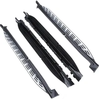 SureRekS 2-teiliges Set Auto-Trittbretter für Mercedes Benz GLE W167 2020-2023, Seitenschweller und Seitenleisten, Schwarz, Aluminiumlegierung + ABS-Kunststoff