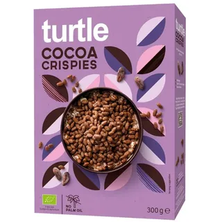 Turtle Kakao Rice Crispies bio