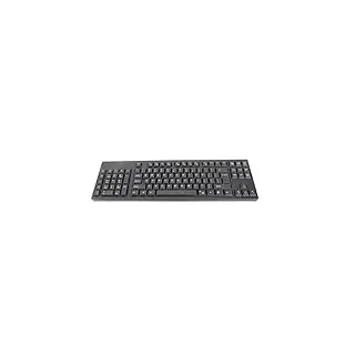 Linkshänder-Tastatur, Full-Size Dual USB Interface 109 Keys Keyboard zum Computer Laptop mit Nummernpad und Schnur, für Software Designer, Ingenieure, Büros und Märkte