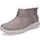 On-the-go Stiefeletten Dark Taupe Textile 38