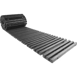 Hti-Living Gartenweg 655 cm Holzbohlenoptik Grau