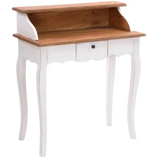 DESIGN DELIGHTS Sekretär, Weiß, Holz, 80x92x40 cm, Arbeitszimmer, Schreibtische, Sekretäre