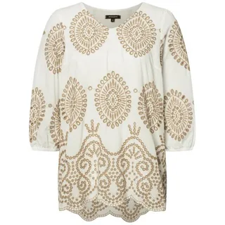 More & More Bluse in Weiß/ Beige | Gr.: 36