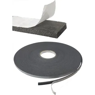 varivendo Zugluftdichtung selbstklebend 20 m x 10 mm Fensterdichtung Dichtungsband Dichtung