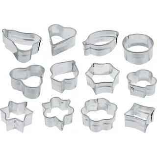 Zenker 12er Mini Ausstecher Set, 3-4x1,7 cm | Gr.: onesize
