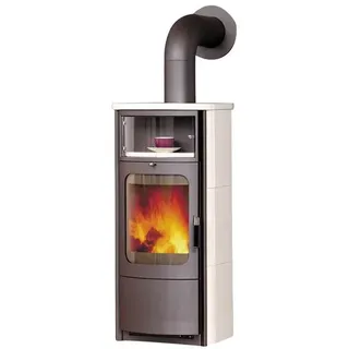 Hark Opera-B Kaminofen Kachel creme-weiß 5 kW