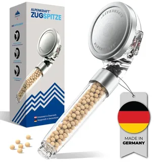 ALPENKRAFT ZugSpitze Duschkopf Premium Schwarz 27271000