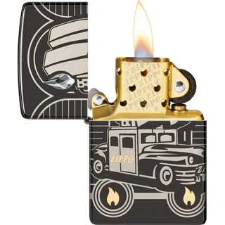 Zippo Feuerzeug Armor Case Collectible of the Year 75 Car limitiert mit Kristall, limitiert auf 4.500 Stück weltweit schwarz