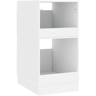 vidaXL Wäscheschrank mit Speicher 50 x 68 x 102 cm Weiß