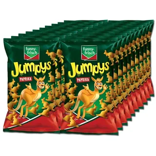 (18,27€/1kg) Funny Frisch Jumpys Paprika 75g, Chips, 20 Beutel