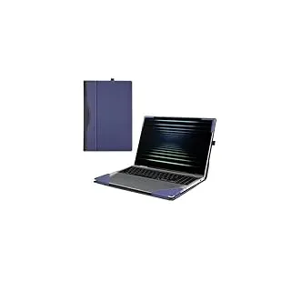 Schutzhülle für Samsung Galaxy Book5/4/3 Pro 360 & Galaxy Book4/3 Pro & Galaxy Book 4/3 Ultra [Nicht passend für Galaxy Book4/3 360], 2-in-1-Hülle, PU-Leder, Blau