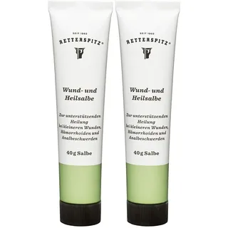 Retterspitz Wund- und Heilsalbe 2x 2x40 g Salbe