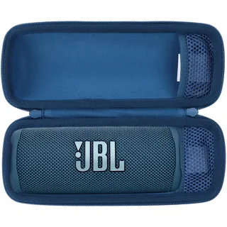 Lebakort Hart Reise Schutz Hülle Etui Tasche für JBL Flip 6 Flip 5 Flip 4 Bluetooth Box Wasserdichter Portabler Kabellos Lautsprecher (Blau)