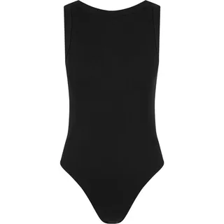 URBAN CLASSICS Ladies Rib Tank Body - Schwarz - 4XL