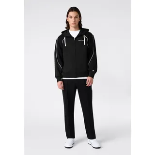 Champion Jogginganzug Terry Hooded Full Zip Sweatshirt (2-tlg), zweiteiliges Set, mit Kapuze, aus Baumwolle und Polyester schwarz XL (56/58)