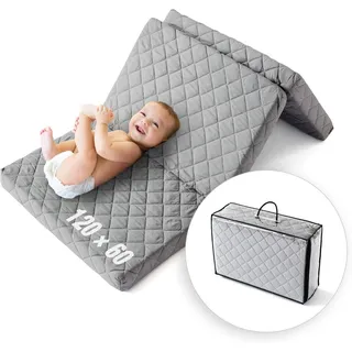 Klappmatratze Reisematratze Go!, Reisebett Matratze 60 x 120, Faltbar, Ehrenkind, (Klappmatratze 60x120 cm), Reisematratze für Kinder, Belastbarkeit: 30kg