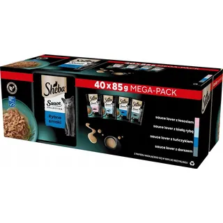 Sheba Fisch Variation in Sauce 80 x 85 g