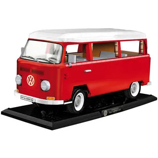 Cobi Volkswagen Transporter T2a, 1:12, Rot und Weiß