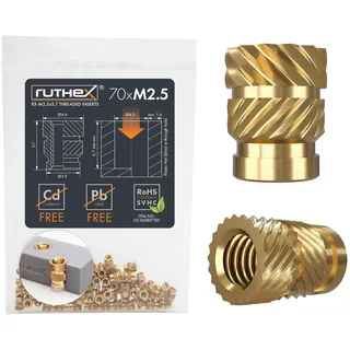 ruthex Gewindeeinsatz RX-M2,5x5.7 GE-M25x57-001