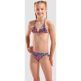 Triangel-Bikini Mädchen arena Water Print Multiprints - Flower - 164