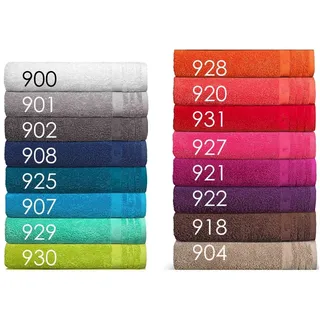 Handtuch 50 x 100 cm rose 2 St.